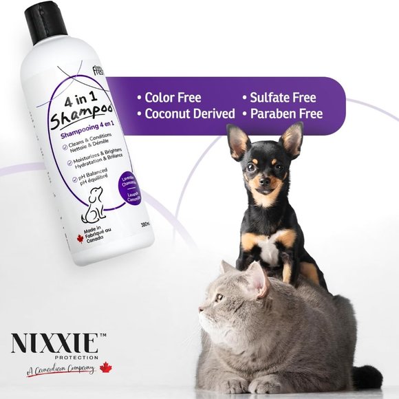 Dog Shampoo 4-in-1 - Lavender - Made In Canada - Picture 2 of 6